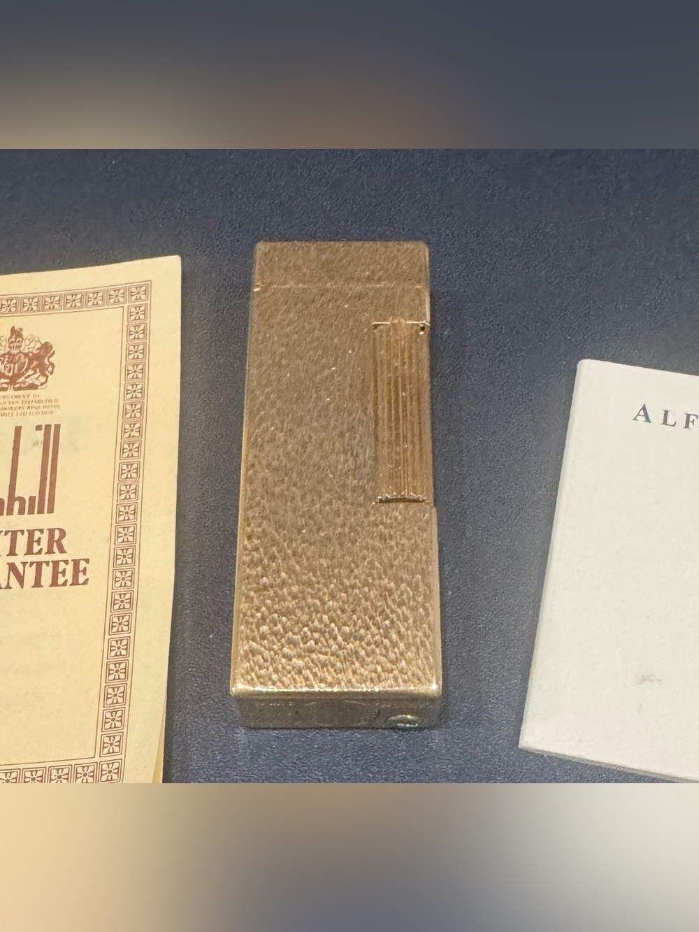 VINTAGE DUNHILL ROLLAGAS LIGHTER EUC WORKING RARE HTF 100% AUTHENTIC - 1 PIECE